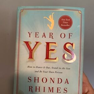 Year of Yes Hardcover Book